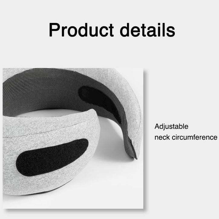 Aquavra Memory Foam Travel Neck Pillow – Ergonomic Support & Restful Comfort