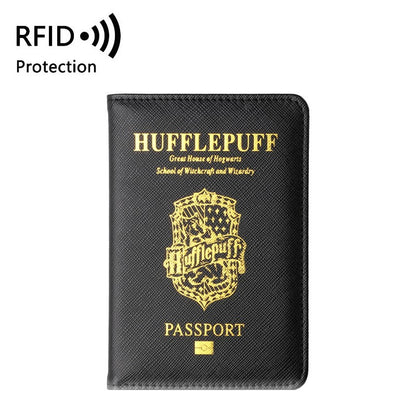 Aquavra RFID Travel Passport Cover – Secure PU Leather Multi-Card Holder