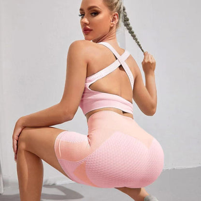 Aquavra Seamless Performance Yoga Set – Quick-Dry, Sculpting & Breathable