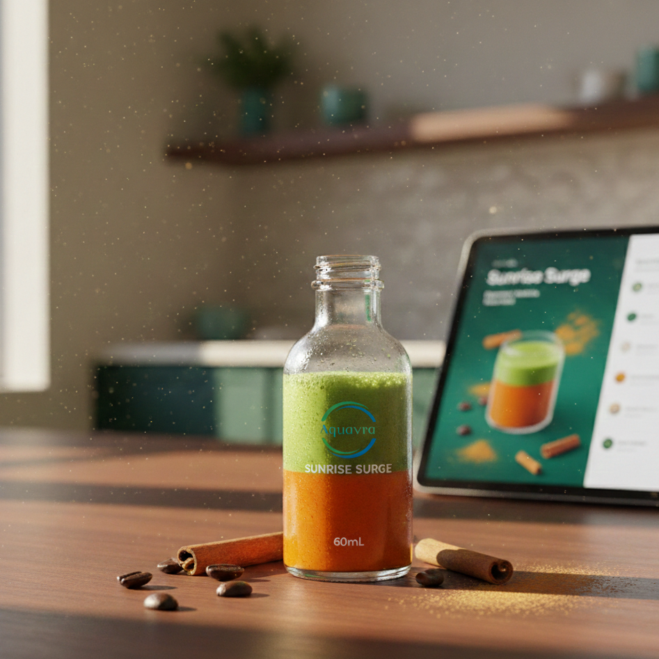 AQUAVRA 7-Day Wellness Booster Shot Ritual – Nourish, Reset & Restore Naturally