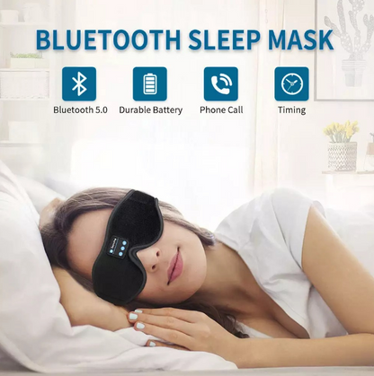 Aquavra 3D Bluetooth Sleep Eye Mask – Wireless Comfort, Sound & Rest