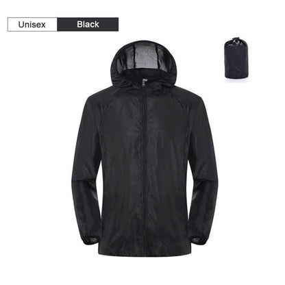 Aquavra Lightweight Waterproof Rain Jacket – Windproof, Quick-Dry & Sun Protection