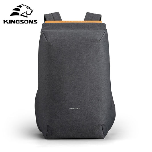 Aquavra's Kingsons Smart Anti-theft Laptop Backpack – Waterproof, USB Charging & Travel Ready