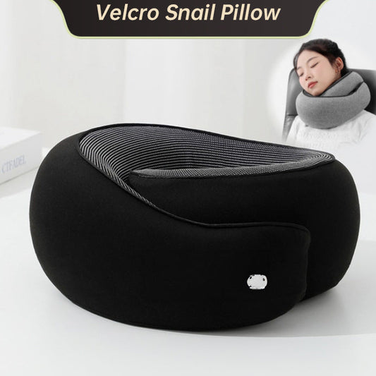 Aquavra Memory Foam Travel Neck Pillow – Ergonomic Support & Restful Comfort