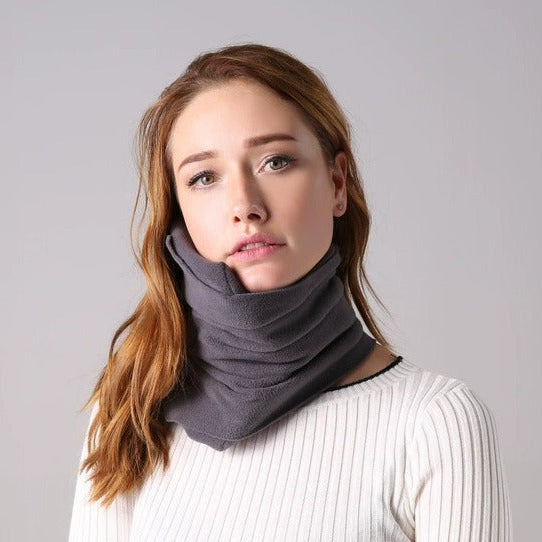 Aquavra U-Shaped Travel Pillow – Cervical Support for Flights & Office Naps