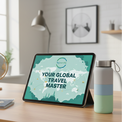 AQUAVRA Global Travel Master – Flow Through the World With Ease, Grace & Presence