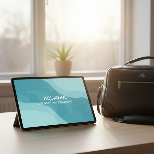 AQUAVRA: Staying Fit While Travelling – Checklist & Journal